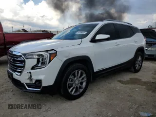 2022 GMC Terrain SLT with VIN 3GKALPEV6NL186277, listed as a Copart auction lot 85236404 with 69,706 mi miles and Salvage Title. Bid and sale history available at carsss.com. Image 1.