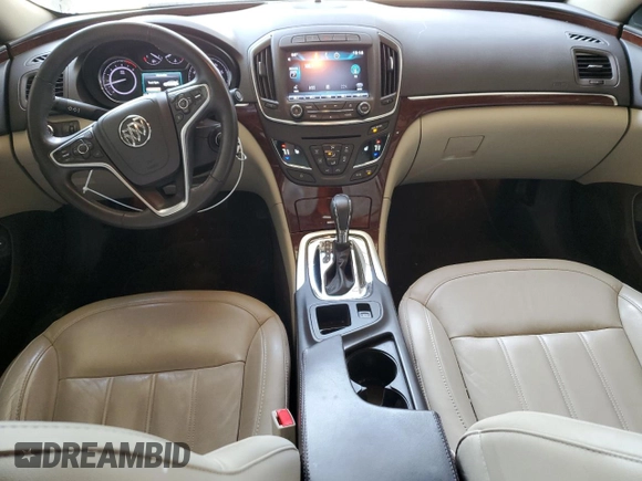 2015 Buick Regal with VIN 2G4GK5EX0F9185883, listed as a Copart auction lot 49075195 with 102,837 mi miles and Salvage Title. Bid and sale history available at carsss.com. Image 8.