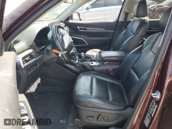 2020 Kia Telluride S z VIN 5XYP6DHC2LG045345, wystawiony jako Copart lot #59537425 z przebiegiem 95 433 mil mil oraz Szkoda całkowita • Salvage title. Historia ofert i sprzedaży dostępna na DreamBid. Obrazek 7.