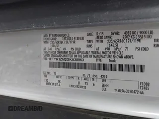 2016 Ford Transit Cargo with VIN 1FTYR1ZM2GKA38963, listed as a IAAI auction lot 42027447 with 70,659 mi miles and . Bid and sale history available at DreamBid. Image 9.
