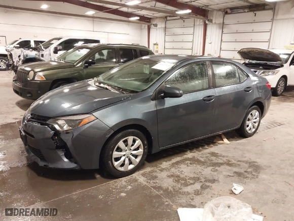 2016 Toyota Corolla L with VIN 2T1BURHE9GC517167, listed as a IAAI auction lot 41829083 with 87,322 mi miles. Bid and sale history available at carsss.com. Image 2.
