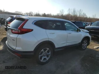 2018 Honda CR-V EX-L with VIN 2HKRW2H88JH662215, listed as a Copart auction lot 45950775 with 81,958 mi miles and Salvage Title. Bid and sale history available at carsss.com. Image 3.