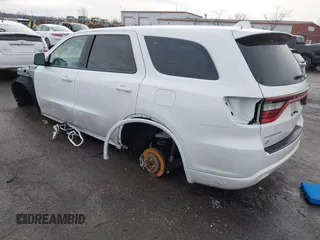 2022 Dodge Durango GT Plus with VIN 1C4RDJDG0NC215571, listed as a IAAI auction lot 41211078 with Not provided miles and . Bid and sale history available at DreamBid. Image 3.