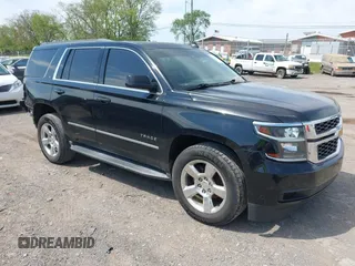 2015 Chevrolet Tahoe LT with VIN 1GNSCBKC9FR679748, listed as a IAAI auction lot 42018017 with 224,264 mi miles and . Bid and sale history available at DreamBid. Image 1.