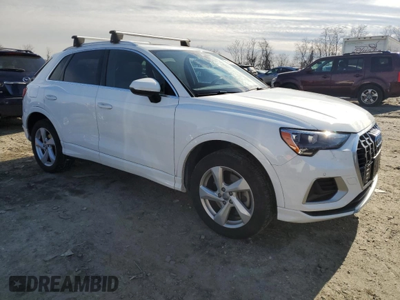 2019 Audi Q3 Premium with VIN WA1AECF34K1069662, listed as a Copart auction lot 45853745 with 72,726 mi miles and Salvage Title. Bid and sale history available at carsss.com. Image 4.