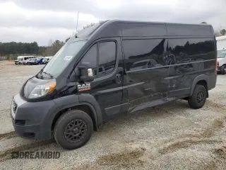 2019 Ram ProMaster Cargo with VIN 3C6TRVDG5KE508439, listed as a Copart auction lot 45513465 with 118,072 mi miles and Salvage Title. Bid and sale history available at DreamBid. Image 1.