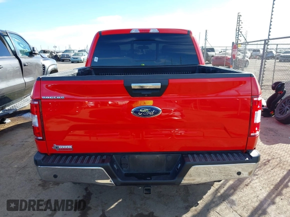 2020 Ford F-150 XL with VIN 1FTEW1C50LKD38606, listed as a IAAI auction lot 41323359 with 57,295 mi miles. Bid and sale history available at carsss.com. Image 16.