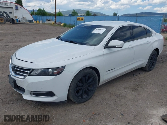 2017 Chevrolet Impala LT with VIN 2G1105S37H9160198, listed as a IAAI auction lot 42358411 with 206,289 mi miles and . Bid and sale history available at DreamBid. Image 17.