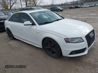 2012 Audi A4 2.0T Premium Plus with VIN WAUFFAFL7CA054617, listed as a IAAI auction lot 41730868 with 141,650 mi miles. Bid and sale history available at carsss.com. Image 1.