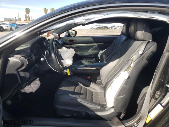 2019 Lexus RC with VIN JTHHZ5BC9K5020815, listed as a Copart auction lot 45896725 with 67,900 mi miles and Salvage Title. Bid and sale history available at carsss.com. Image 7.