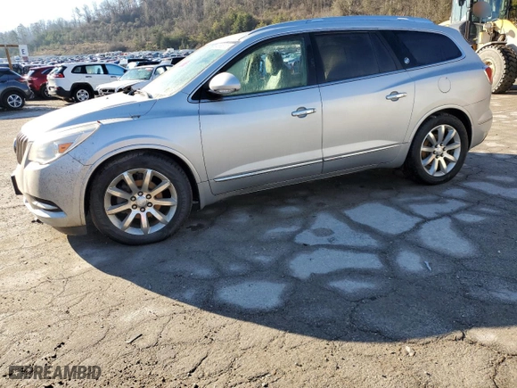 2015 Buick Enclave Premium with VIN 5GAKVCKD7FJ344974, listed as a Copart auction lot 46666125 with 0 miles and Salvage Title. Bid and sale history available at carsss.com. Image 1.