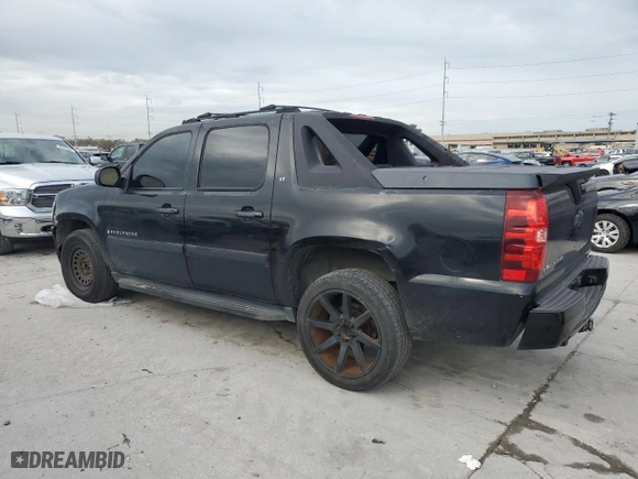 2007 Chevrolet Avalanche LT w/3LT with VIN 3GNEC12J17G107614, listed as a Copart auction lot 41873795 with 177,084 mi miles and Salvage Title. Bid and sale history available at carsss.com. Image 2.