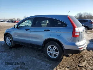 2010 Honda CR-V EX with VIN 3CZRE4H56AG702864, listed as a Copart auction lot 45662735 with 153,042 mi miles and Salvage Title. Bid and sale history available at carsss.com. Image 2.
