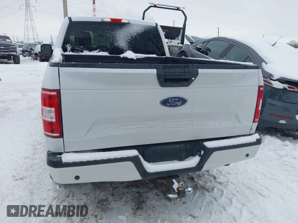2020 Ford F-150 XL with VIN 1FTFX1E5XLKE18638, listed as a IAAI auction lot 41281632 with 102,146 mi miles. Bid and sale history available at carsss.com. Image 16.