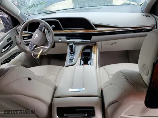 2021 Cadillac Escalade Premium Luxury Platinum with VIN 1GYS4DKL4MR182891, listed as a Copart auction lot 74943544 with 0 mi miles and Non Repairable. Bid and sale history available at carsss.com. Image 8.