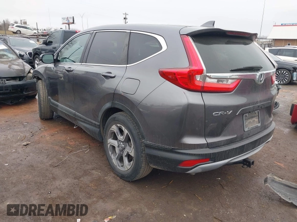 2017 Honda CR-V EX-L with VIN 7FARW1H89HE004524, listed as a IAAI auction lot 41504713 with 27,529 mi miles. Bid and sale history available at carsss.com. Image 3.