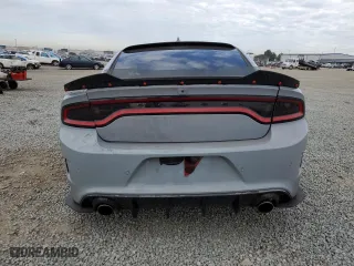 2022 Dodge Charger Scat Pack with VIN 2C3CDXGJ8NH181395, listed as a Copart auction lot 47210095 with 19,911 mi miles and Salvage Title. Bid and sale history available at carsss.com. Image 6.