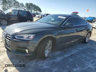2018 Audi A5 Sportback Premium Plus with VIN WAUBNCF53JA040581, listed as a Copart auction lot 45164365 with 126,764 mi miles and Salvage Title. Bid and sale history available at carsss.com. Image 1.