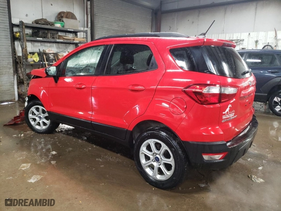 2018 Ford EcoSport SE with VIN MAJ6P1UL5JC244393, listed as a Copart auction lot 45476005 with NaN miles and Salvage Title. Bid and sale history available at carsss.com. Image 2.