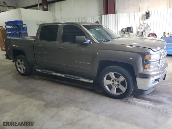 2015 Chevrolet Silverado 1500 LT with VIN 3GCPCREC7FG409999, listed as a Copart auction lot 43691095 with 150,946 mi miles and Salvage Title. Bid and sale history available at carsss.com. Image 4.