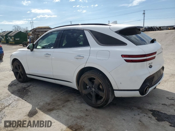2022 Genesis GV70 Sport с VIN KMUMCDTC6NU036875, выставлен на аукционе Copart как лот 49517785 с пробегом 43 660 миль миль и Списание • Salvage title. История ставок и продаж доступна на DreamBid. Изображение 2.