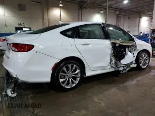 2016 Chrysler 200 S with VIN 1C3CCCBGXGN121894, listed as a Copart auction lot 83615744 with 115,326 mi miles and Clean Title. Bid and sale history available at carsss.com. Image 3.