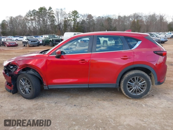 2017 Mazda CX-5 Sport with VIN JM3KFABL5H0116110, listed as a IAAI auction lot 41737093 with 1 mi miles. Bid and sale history available at carsss.com. Image 14.