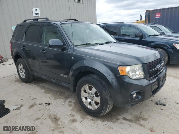 2008 Ford Escape Limited with VIN 1FMCU04148KB59748, listed as a Copart auction lot 51587475 with 171,469 mi miles and Non Repairable. Bid and sale history available at carsss.com. Image 4.