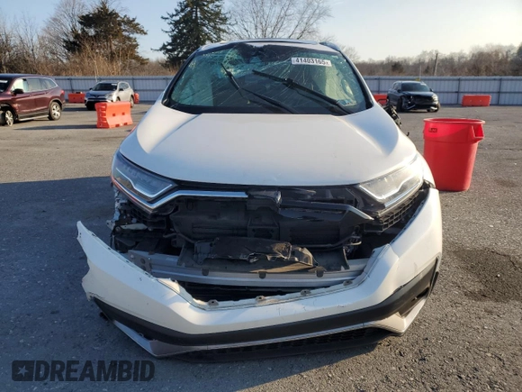 2020 Honda CR-V Touring with VIN 5J6RW1H91LL001234, listed as a Copart auction lot 41403165 with 73,340 mi miles and Salvage Title. Bid and sale history available at carsss.com. Image 5.