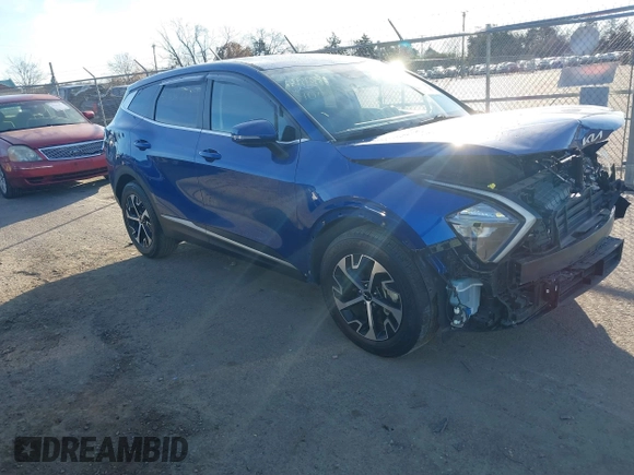 2023 Kia Sportage EX z VIN 5XYK33AF7PG043842, wystawiony jako IAAI lot #40850759 z przebiegiem 35 698 mil mil oraz . Historia ofert i sprzedaży dostępna na DreamBid. Obrazek 1.