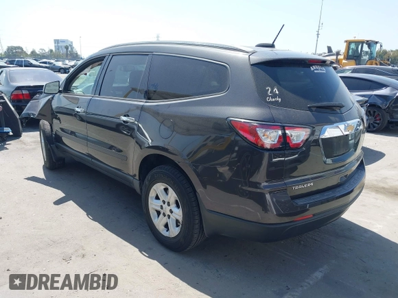 2017 Chevrolet Traverse LS z VIN 1GNKRFED1HJ154839, wystawiony jako IAAI lot #42304339 z przebiegiem Nie podano mil oraz . Historia ofert i sprzedaży dostępna na DreamBid. Obrazek 3.