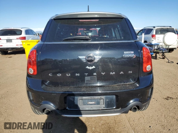 2016 MINI Countryman S with VIN WMWZC5C59GWU21416, listed as a Copart auction lot 57477455 with 119,868 mi miles and Salvage title. Bid and sale history available at DreamBid. Image 6.