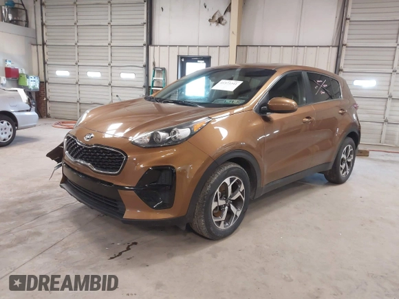 2021 Kia Sportage LX with VIN KNDPM3AC2M7895128, listed as a IAAI auction lot 41573341 with 89,247 mi miles. Bid and sale history available at carsss.com. Image 17.