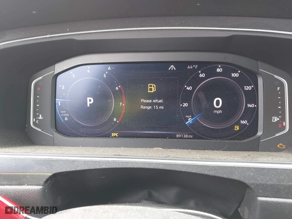 2019 Volkswagen Tiguan SE with VIN 3VV2B7AX2KM187217, listed as a IAAI auction lot 41937845 with 89,138 mi miles. Bid and sale history available at carsss.com. Image 7.