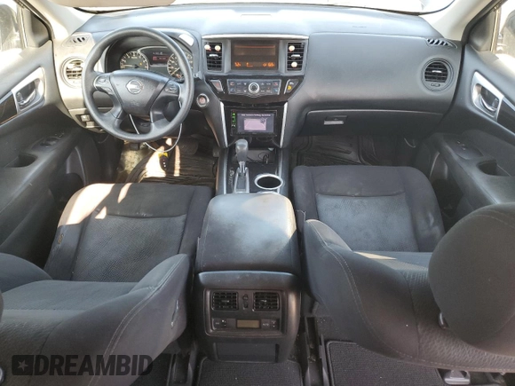 2016 Nissan Pathfinder Platinum with VIN 5N1AR2MM4GC658699, listed as a Copart auction lot 61581475 with 89,985 mi miles and Salvage title. Bid and sale history available at DreamBid. Image 8.