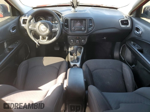 2017 Jeep Compass Sport с VIN 3C4NJCAB9HT690673, выставлен на аукционе Copart как лот 57122075 с пробегом 94 107 миль миль и Списание • Salvage title. История ставок и продаж доступна на DreamBid. Изображение 8.