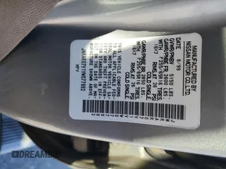 2000 Infiniti QX4 with VIN JNRAR07Y1YW077992, listed as a Copart auction lot 45572015 with 202,385 mi miles and Salvage Title. Bid and sale history available at DreamBid. Image 13.