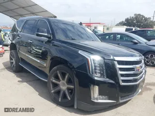 2015 Cadillac Escalade Luxury with VIN 1GYS3MKJ6FR747131, listed as a IAAI auction lot 41820427 with 49,956 mi miles. Bid and sale history available at carsss.com. Image 1.