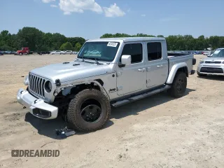 2022 Jeep Gladiator High Altitude с VIN 1C6HJTFG5NL168803, выставлен на аукционе Copart как лот 60240325 с пробегом 45 994 миль миль и Списание • Salvage title. История ставок и продаж доступна на DreamBid. Изображение 1.