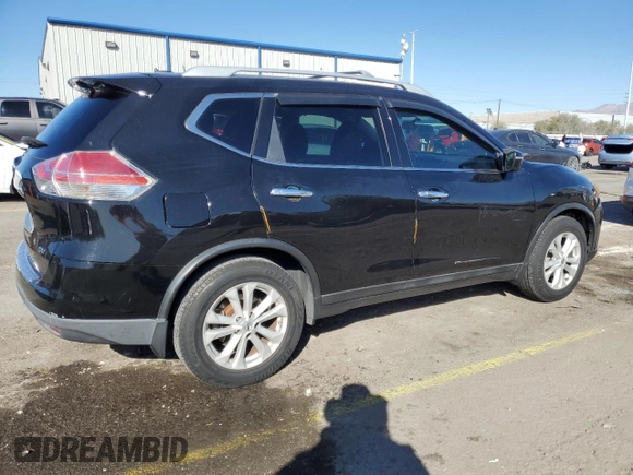 2014 Nissan Rogue SV with VIN 5N1AT2MT2EC789538, listed as a Copart auction lot 48082485 with 118,324 mi miles and Salvage Title. Bid and sale history available at carsss.com. Image 3.