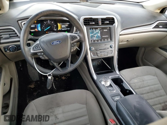 2019 Ford Fusion SE with VIN 3FA6P0LU9KR242136, listed as a Copart auction lot 85002604 with 108,653 mi miles and Salvage Title. Bid and sale history available at DreamBid. Image 8.