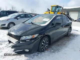 2015 Honda Civic EX-L with VIN 19XFB2F9XFE077383, listed as a IAAI auction lot 41353115 with Not Provided miles and . Bid and sale history available at DreamBid. Image 2.