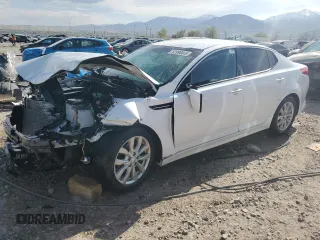 2014 Kia Optima EX with VIN 5XXGN4A77EG300577, listed as a Copart auction lot 52990645 with Not Provided miles and Salvage Title. Bid and sale history available at carsss.com. Image 1.