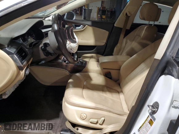 2013 Audi A7 3.0 Premium Plus with VIN WAUYGAFC4DN059886, listed as a Copart auction lot 47807485 with 164,789 mi miles and Salvage Title. Bid and sale history available at carsss.com. Image 7.