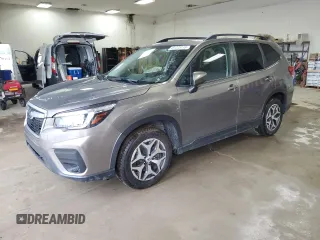 2020 Subaru Forester Premium with VIN JF2SKAJC3LH427908, listed as a Copart auction lot 61775115 with 60,489 mi miles and Salvage title. Bid and sale history available at DreamBid. Image 1.