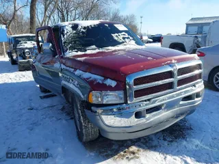 1995 Dodge Ram 1500 with VIN 1B7HC16Y4SS360800, listed as a IAAI auction lot 41633081 with 123,139 mi miles. Bid and sale history available at carsss.com. Image 1.