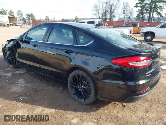 2020 Ford Fusion SE with VIN 3FA6P0HD9LR227405, listed as a IAAI auction lot 41724391 with 51,575 mi miles. Bid and sale history available at carsss.com. Image 3.