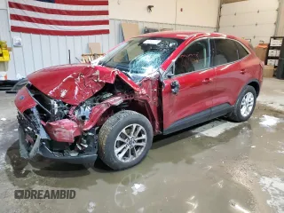 2020 Ford Escape SE with VIN 1FMCU9G64LUA43782, listed as a Copart auction lot 43240415 with 68,824 mi miles and Salvage title. Bid and sale history available at DreamBid. Image 1.