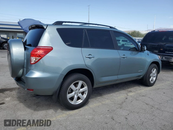 2007 Toyota RAV4 Limited with VIN JTMZK31V775015167, listed as a Copart auction lot 59725095 with 130,205 mi miles and Salvage title. Bid and sale history available at DreamBid. Image 3.