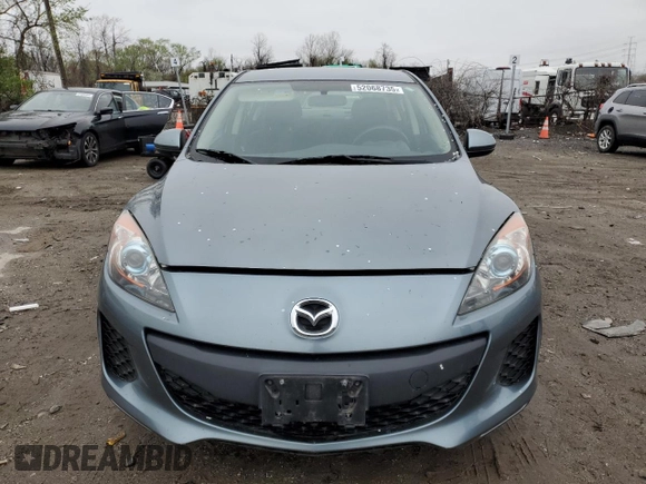 2013 Mazda Mazda3 i Sport with VIN JM1BL1U70D1719052, listed as a Copart auction lot 52068735 with 115,597 mi miles and Salvage Title. Bid and sale history available at carsss.com. Image 5.
